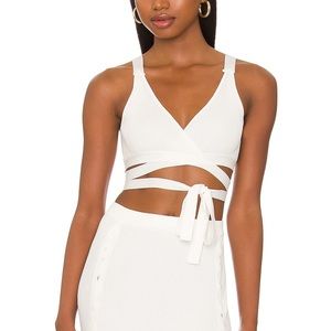 Devon Windsor Myka Top in Off White size m